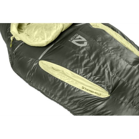 Nemo Disco 15 Daunenschlafsack Damen mit Thermo Gill Belüftungsöffnungen
