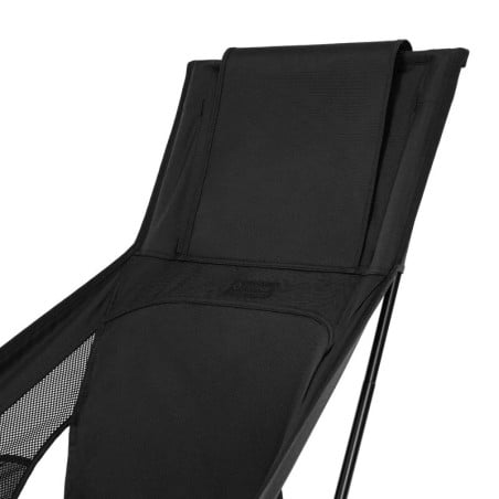 Lehne des Helinox Sunset Chair (re) Blackout Campingstuhls