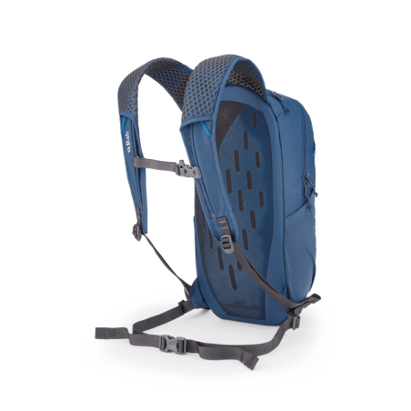 Rab Tygen 12 Tagesrucksack Tempest Blue Rückseite