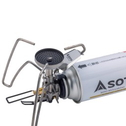 Soto TriTrail Gaskocher mit Windmaster Brennerkopf und Micro Regulator Technologie