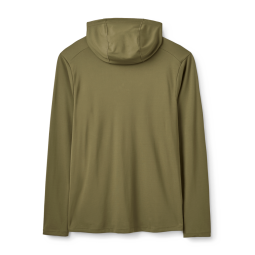 Rab Force Hoody UV-Schutz Langarmshirt Oliv Rückseite
