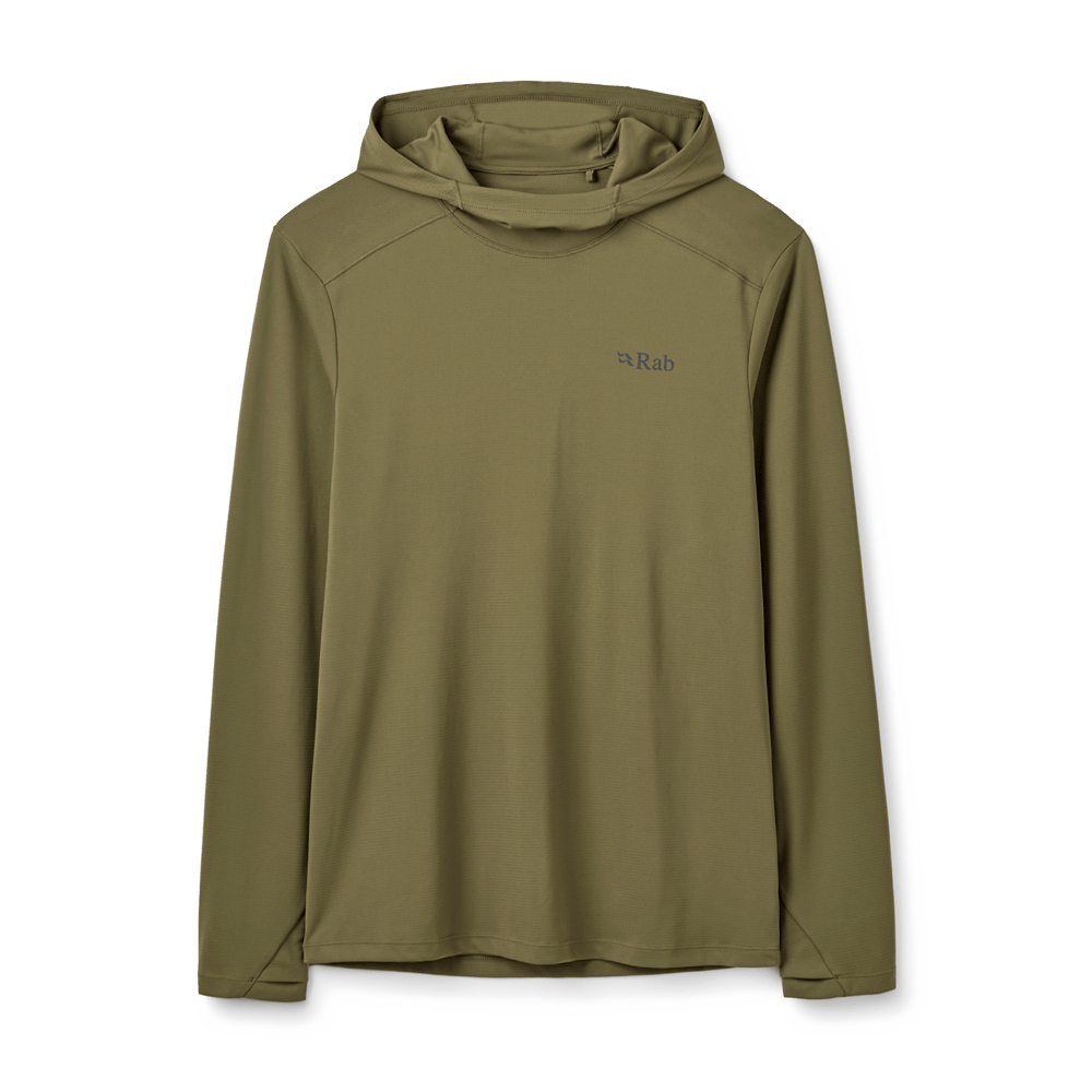 Force Hoody UV-Schutz Langarmshirt XL Oliv