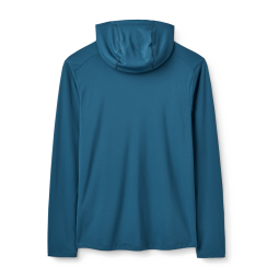 Rab Force Hoody UV-Schutz Langarmshirt Rückseite Tempest Blue