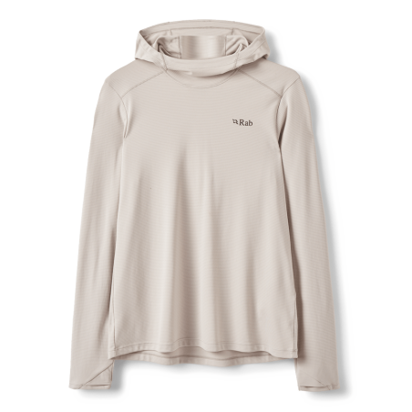 Rab Force Hoody UV-Schutz Shirt Damen Pebble