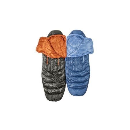 Nemo Disco 30 Daunenschlafsack gekoppelt mit dem gleichnamigen Damenmodell