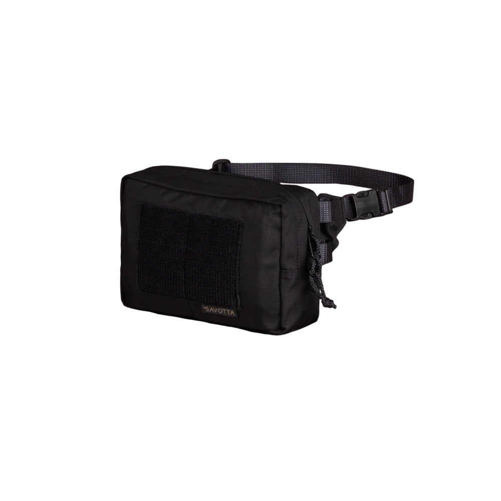 Savotta Suur-Kukkaro Hip Pack Black mit 2,6 Liter Volumen