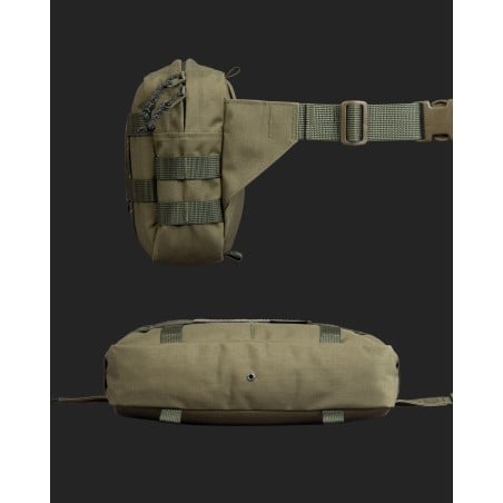 Savotta Askare Hip Pack in der Seiten- und Bodenansicht