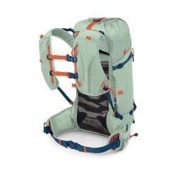 Osprey Talon Velocity 20 Tagesrucksack Frosty Mint Rückseite