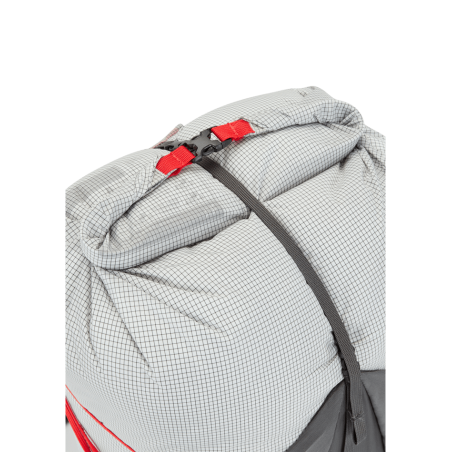 Rab Muon 40L Wanderrucksack mit Kompressionsriemen oben