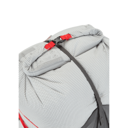 Rab Muon 40L Wanderrucksack mit Kompressionsriemen oben