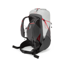 Rab Muon 40L Wanderrucksack Rückansicht