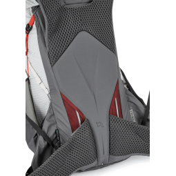 Nahaufnahme Triflex System Rab Muon 50L Wanderrucksack