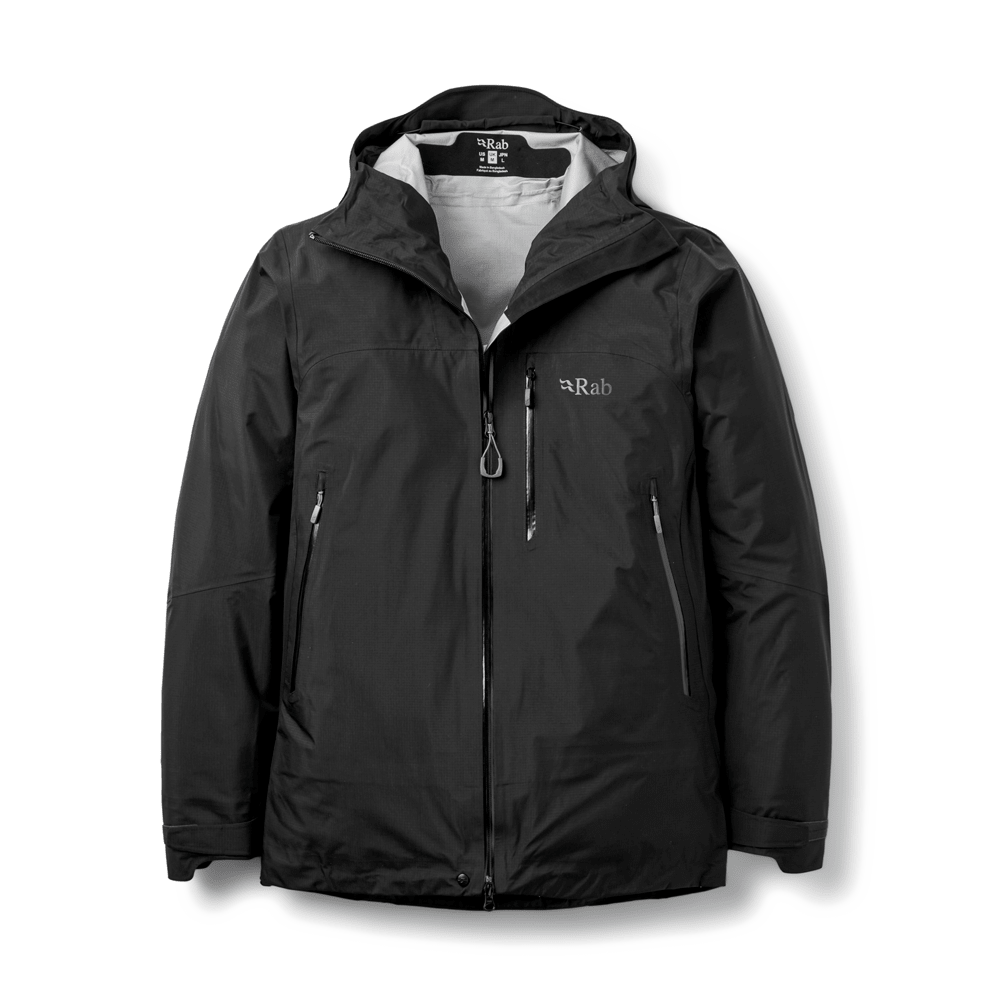 Rab Firewall Mountain Regenjacke Black
