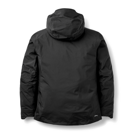Rab Firewall Mountain Regenjacke Black Rückseite