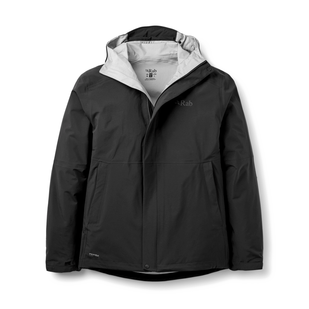 Rab Firewall Regenjacke Schwarz S
