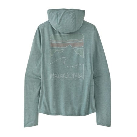 Patagonia Cap Cool Sun Hoody Peak Visions Damen