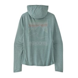 Patagonia Cap Cool Sun Hoody Peak Visions Damen