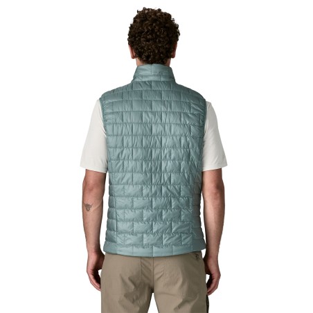 Steppweste Patagonia Nano Puff Vest Blue Sage Rückansicht