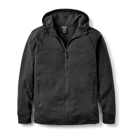 Rab Nexus Hoody Fleecejacke in der Farbe Black