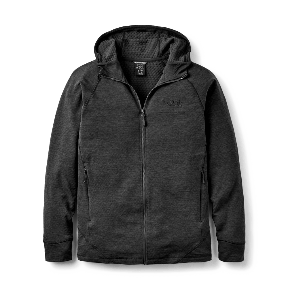 Nexus Hoody Fleecejacke Schwarz L