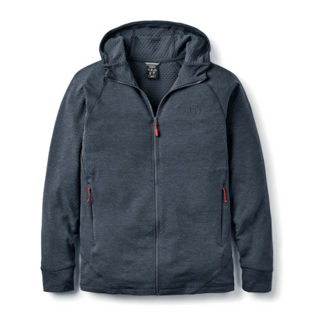 Rab Nexus Hoody Fleecejacke in der Farbe Steel