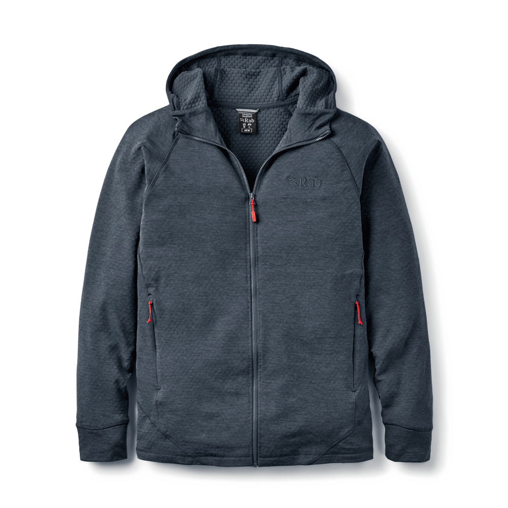 Rab Nexus Hoody Fleecejacke in der Farbe Steel