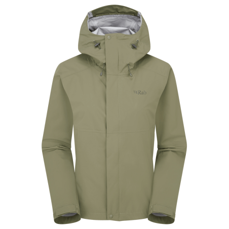 Rab Firewall Regenjacke Damen Light Khaki