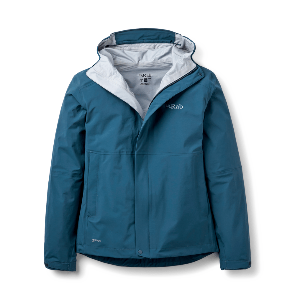 Firewall Regenjacke Damen M Tempest Blue