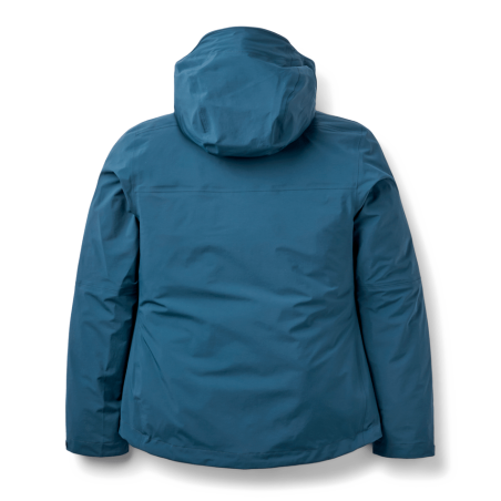 Rab Firewall Regenjacke Damen Tempest Blue Rückseite