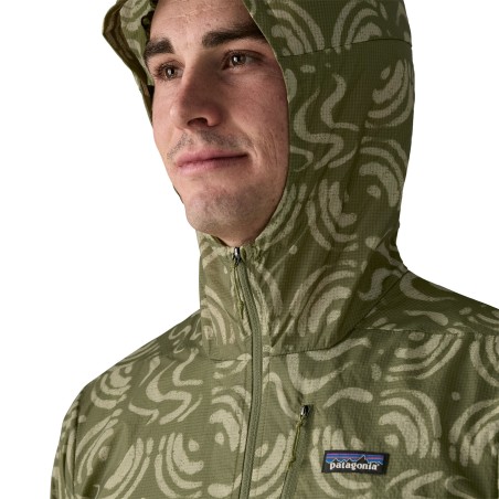 Patagonia Houdini Windbreaker Jacke SWCA Detailansicht Kapuze