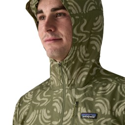 Patagonia Houdini Windbreaker Jacke SWCA Detailansicht Kapuze