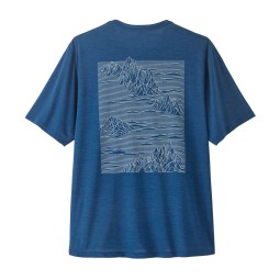 Patagonia Capilene Cool Daily Shirt Strataspire Clement Blue - Light Clement Blue X-Dye