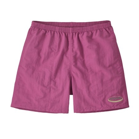 Patagonia Baggies Shorts Oval Logo Faded Magenta