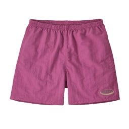 Patagonia Baggies Shorts Oval Logo Faded Magenta