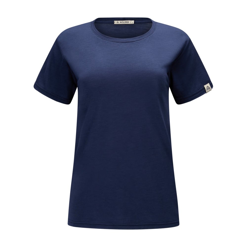 Lightwool 140 Classic Tee Damen S Navy Blazer