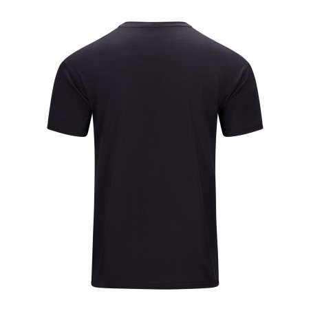 Aclima Lightwool 140 Classic Tee Man Jet Black Rückseite