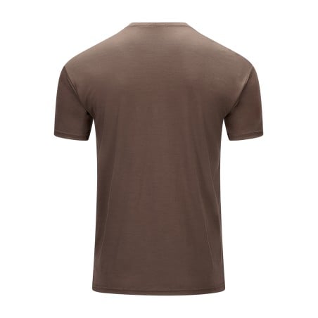 Aclima Lightwool 140 Classic Tee Man Dark Earth Rückseite