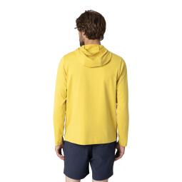 Outdoor Research ActiveIce Spectrum Sun Hoodie Amber Heather getragen Rückansicht