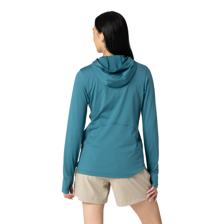 Outdoor Research ActiveIce Spectrum Sun Hoodie Damen Mallard Rückseite