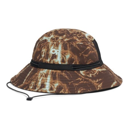 Outdoor Research Odyssey Bucket Hat Chestnut Alcove Print