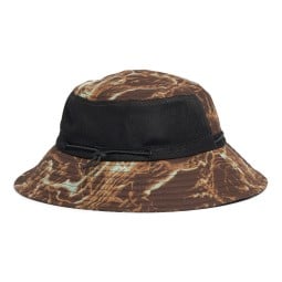 Outdoor Research Odyssey Bucket Hat Chestnut Alcove Print Rückseite mit Mesh