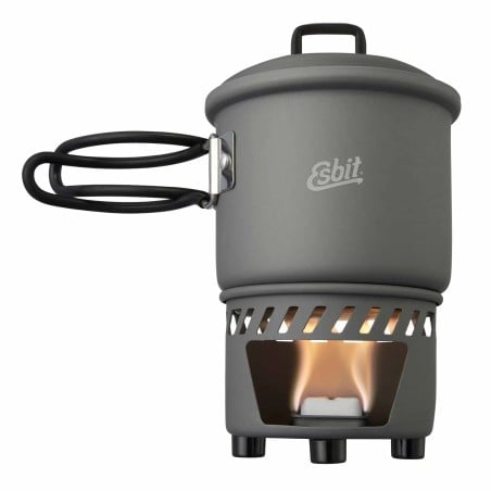 Esbit Trockenbrennstoff Kochset HA Aluminium