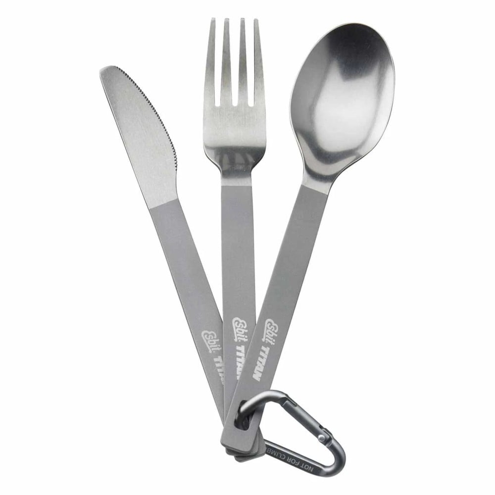 Esbit Titanbesteck mit Etui