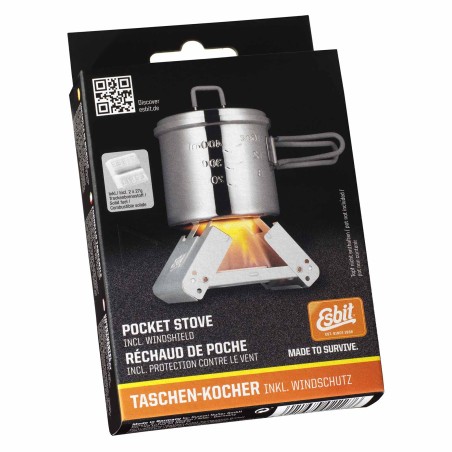 Esbit Taschenkocher mit Windschutz in Originalverpackung