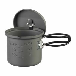 Esbit Aluminium Topf 625ml mit Halteklammer im Deckel