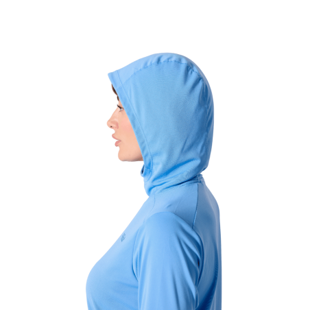 Rab Force Hoody UV-Schutz Shirt Damen Kapuze mit Kragen