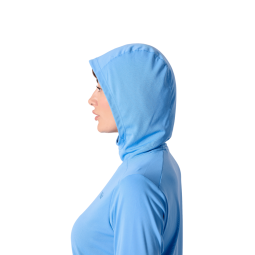 Rab Force Hoody UV-Schutz Shirt Damen Kapuze mit Kragen
