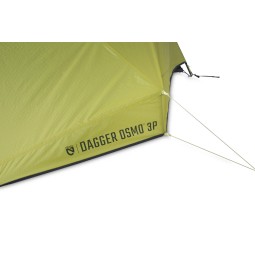 Abspannung am Nemo Dagger OSMO 3P Zelt
