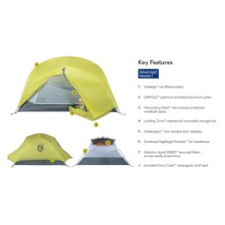 Key Features Nemo Dagger OSMO 3P Zelt