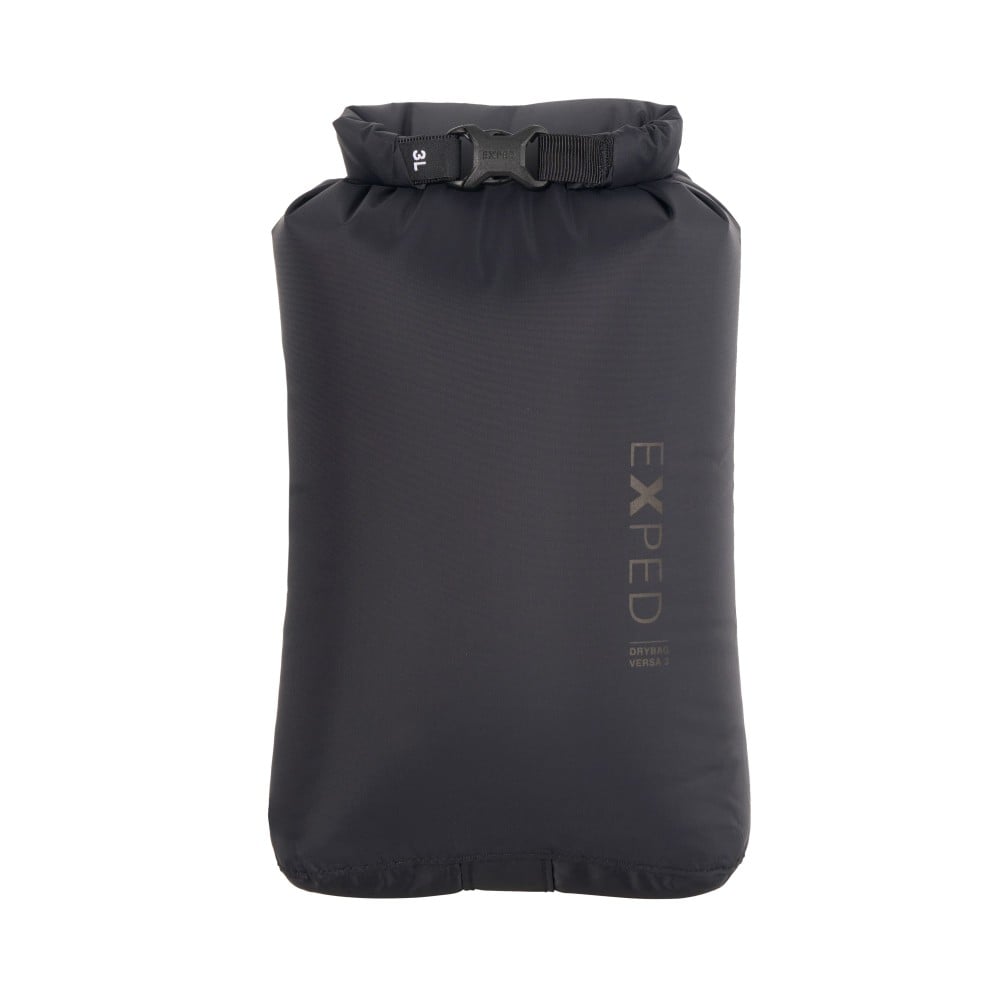 Exped Drybag Versa Black Packsack 3l